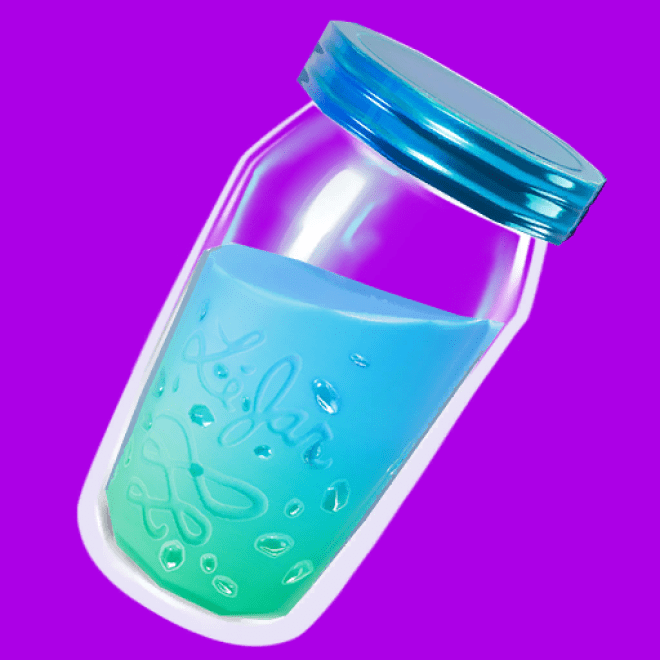 Slurp Juice is a combination of shielding and healing. It adds 25 healthy points and 25 shield points to the character at the rate of one point peer second till 25 seconds. To drink one slurp juice takes 2 seconds. It does not protect against storm or fall damage.